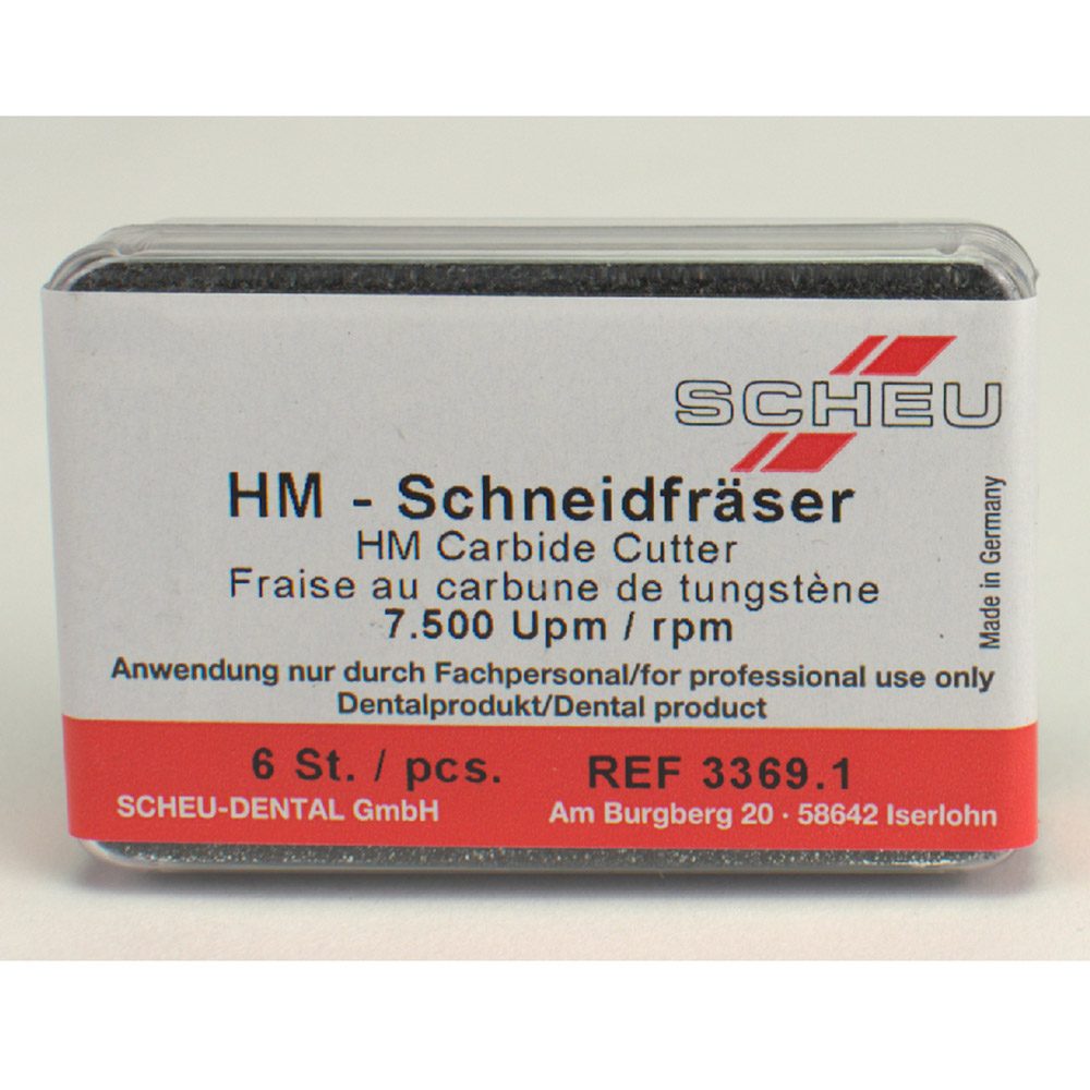 HM Schneidfräser, 6 Stück