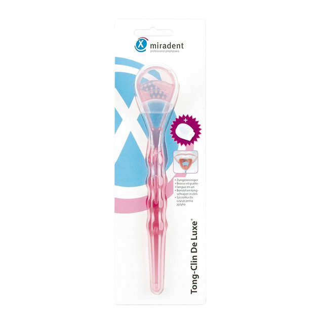 Tong Clin De Luxe pink-transparent, Stück