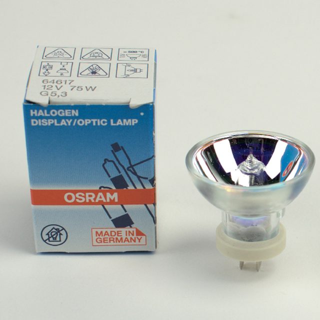 Ersatzlampe 75W/12V  G5,3  St