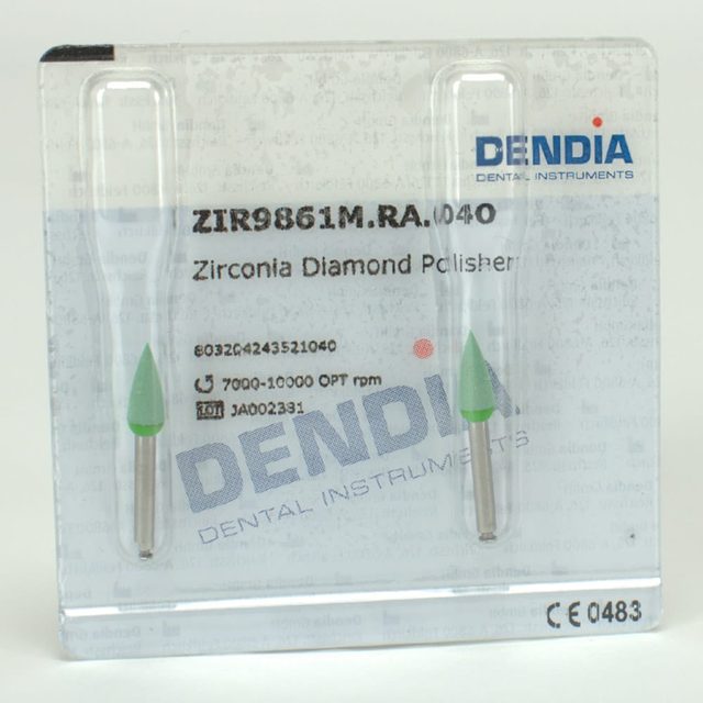 Polierer Zirkonoxid ZIR9861M.RA.040 2St