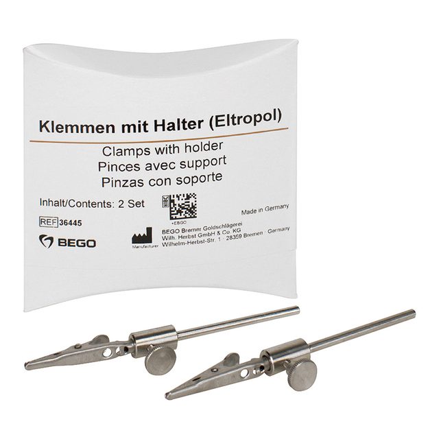 Ersatzklemmen mit Halter Eltropol, 2 Stück