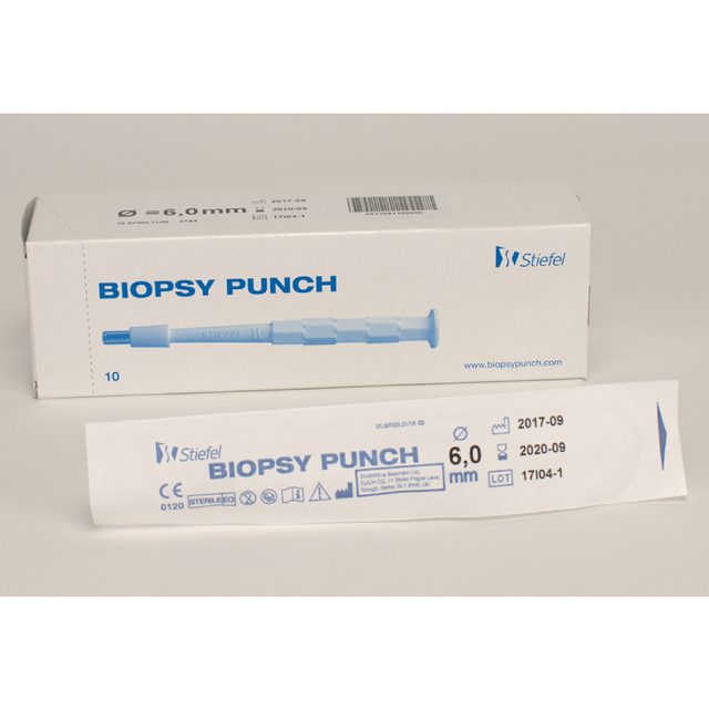 Biopsy Punch Ø 6mm Schleimhautst.10St