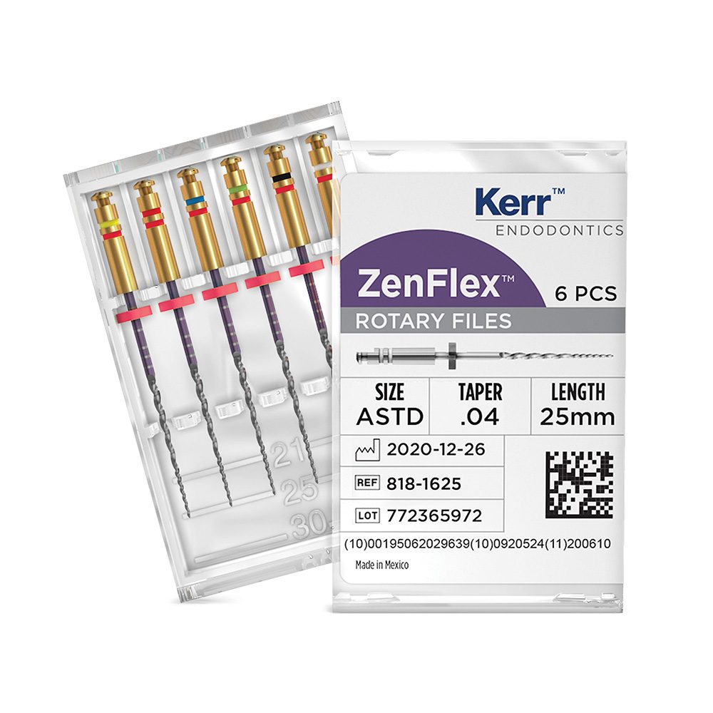 ZenFlex Niti Feile .04/25mm sort. 6St