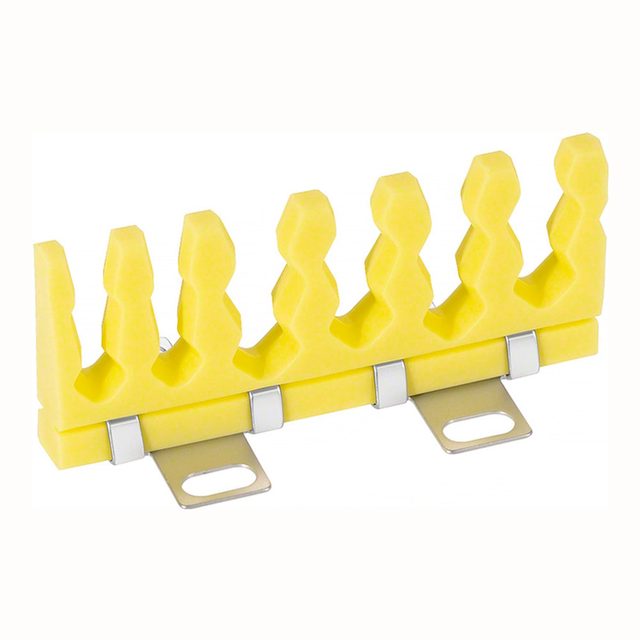 Silikonsteg 76 x 33 mm mit Metalklammer für JF234R, Stück
