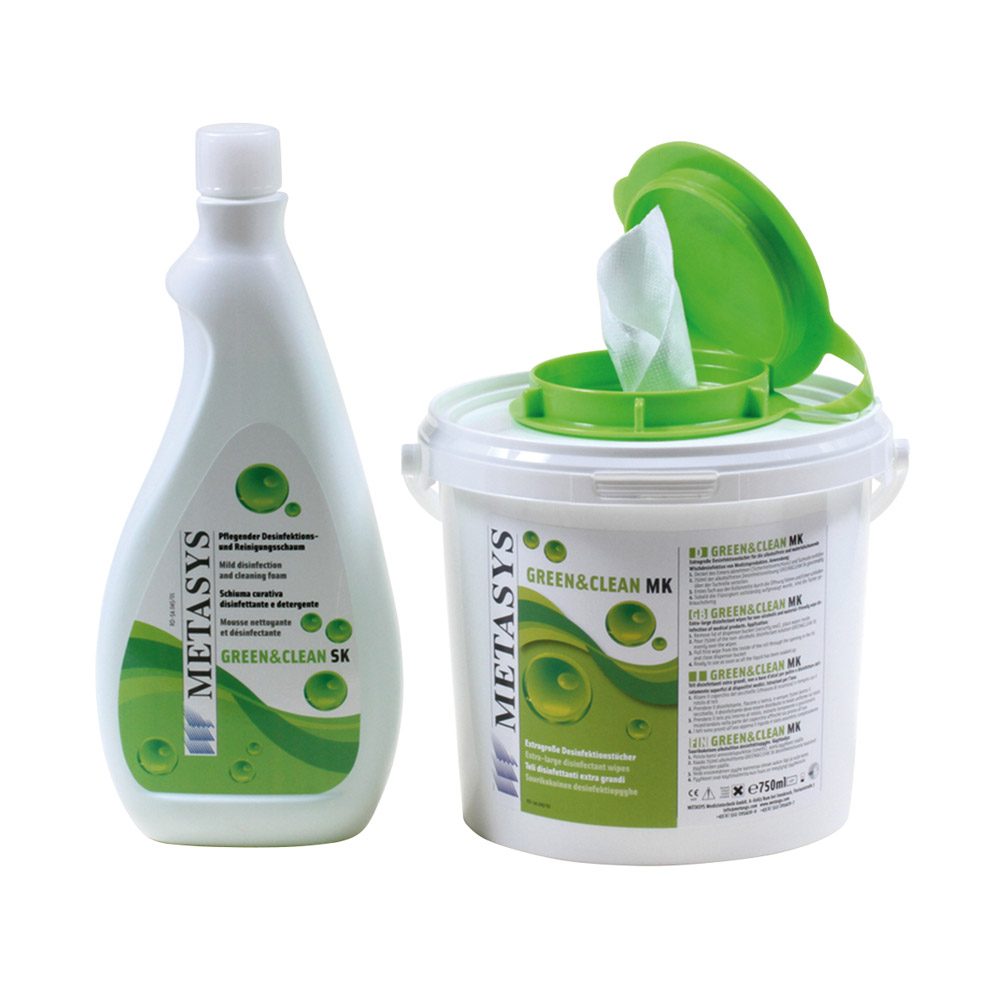 Green&Clean MK+Sk Tücher+Fla. Set