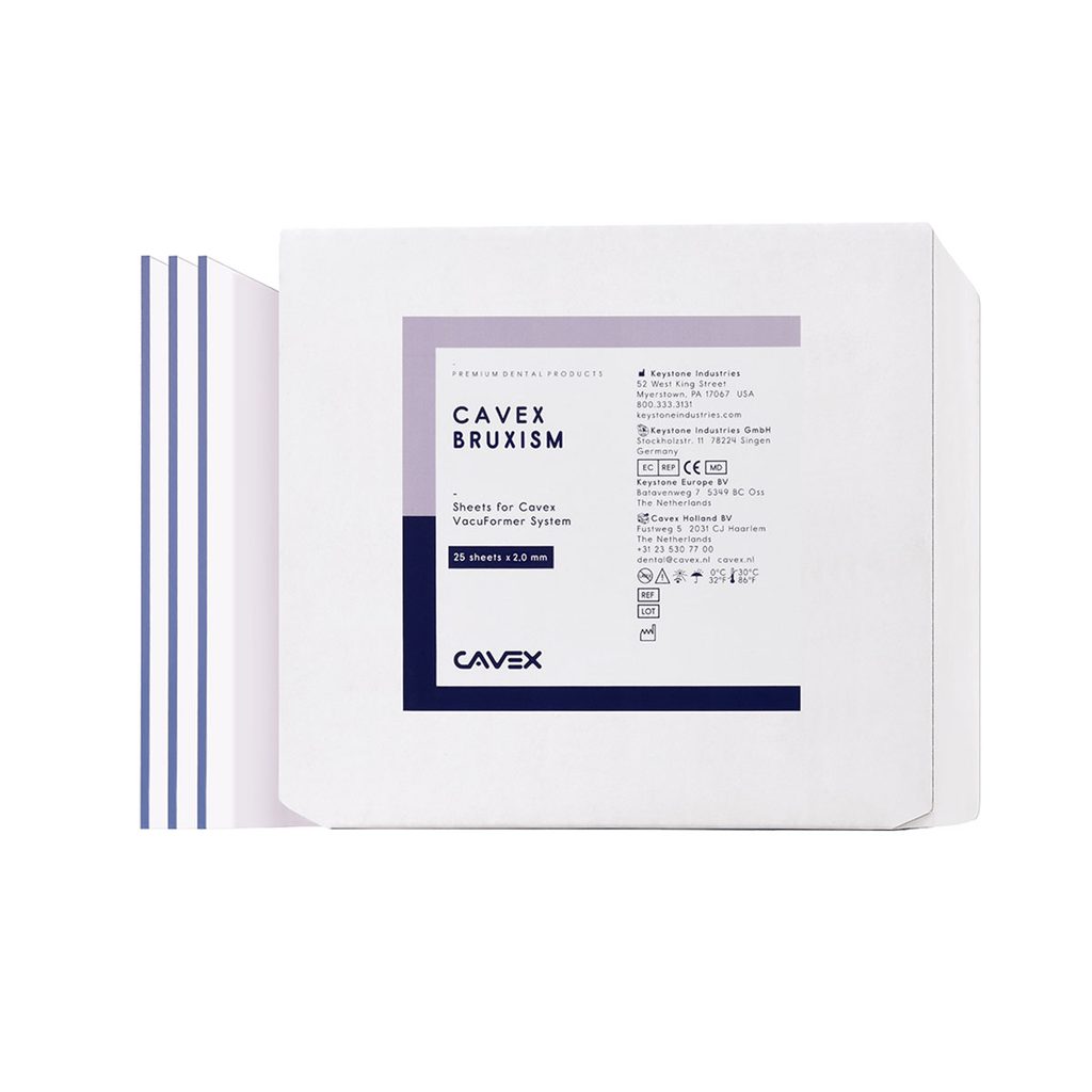 Cavex VF Bruxism 2,0x125x125mm 25St