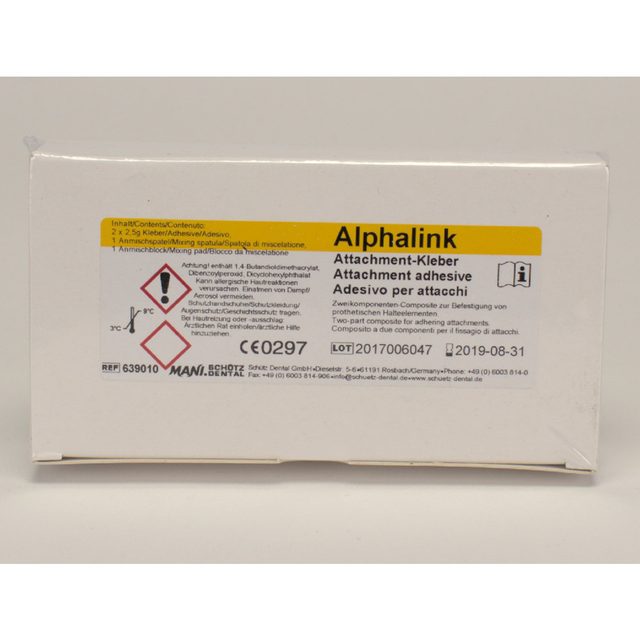 Alphalink Attachment Kleb. gold Set