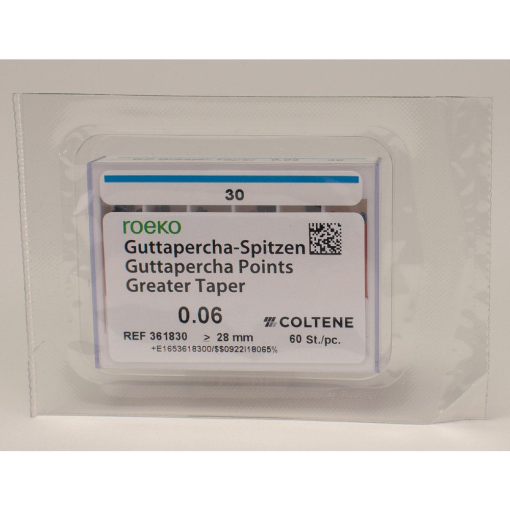 Guttaperchasp. Greater Taper 6/30 Pa