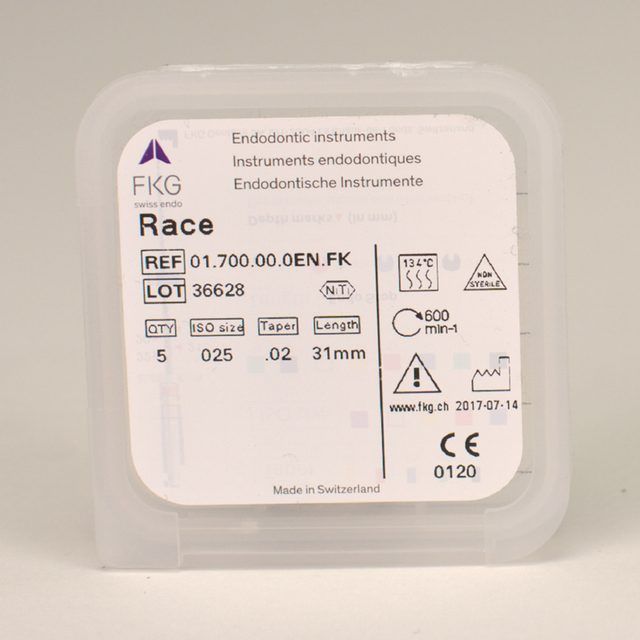 RaCe NiTi-Instr.Kon. 2% 31mm 025 Pa