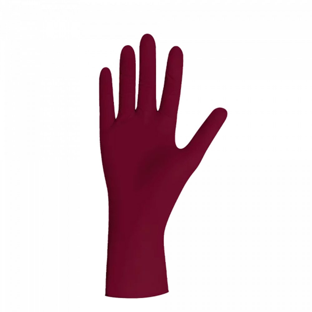 Unigloves BURGUNDY PEARL Nitril S 100St