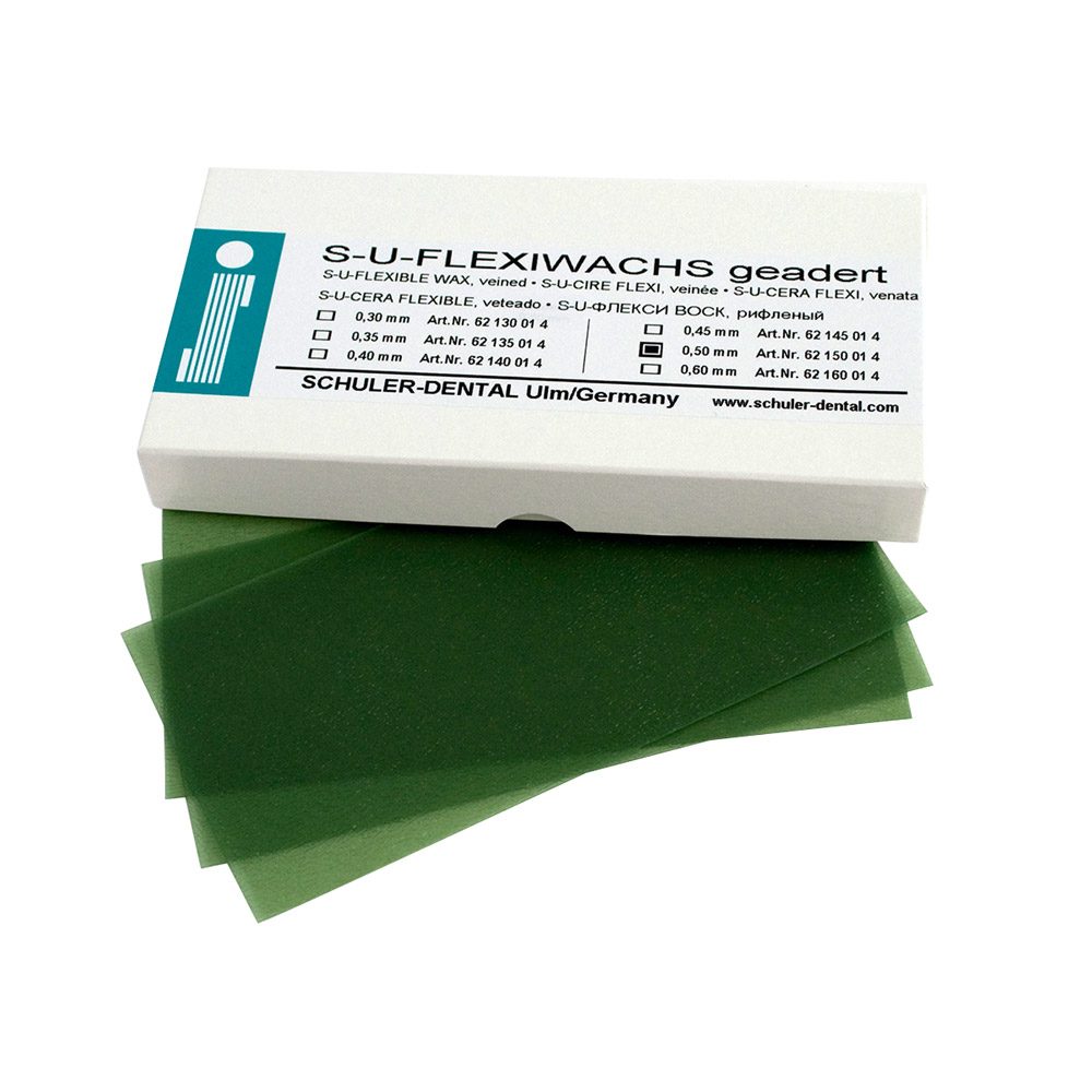 Flexiwachs geadert 0,30mm S-U 15Tafeln