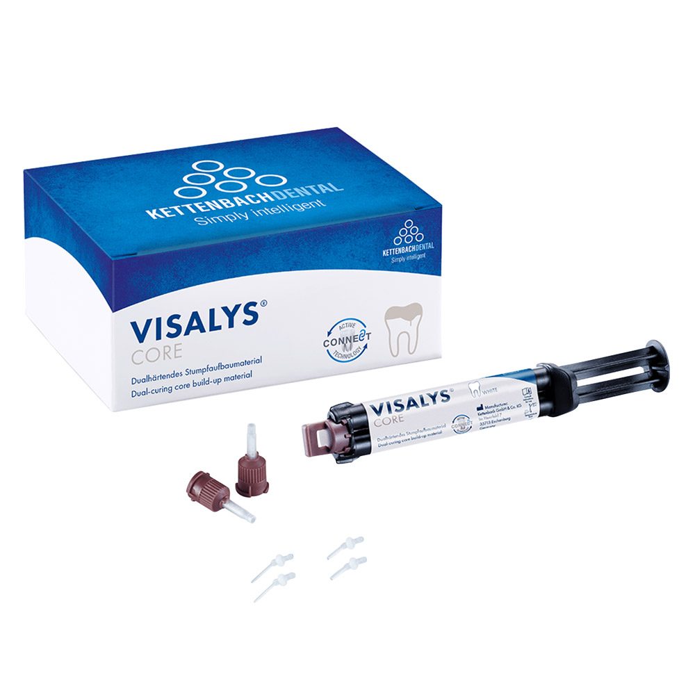 Visalys Core Weiß, Spritze 1 x 5 ml / 9 g
