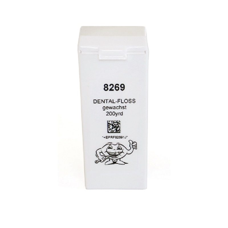 Zahnseide DENTAL-FLOSS gew. 200m Spender