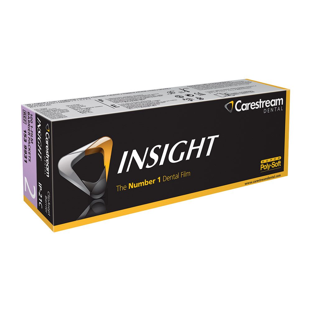 Insight IP-21C 31 x 41 mm Psca, 100 Einzelfilme Packung