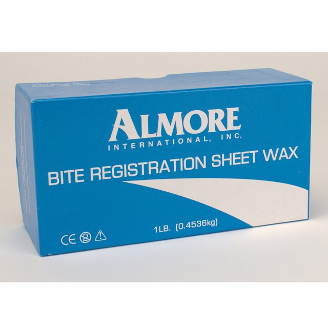 Almore Bisswachs Platten blau  Pa