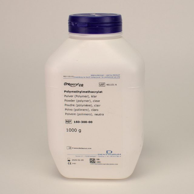 Orthocryl EQ klar Pulver 1Kg