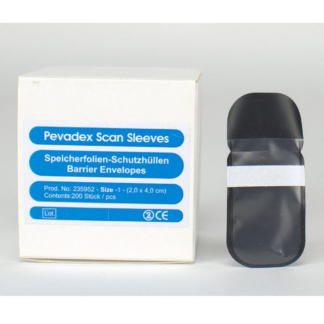 Pevadex Scan Sleeves Gr.1  2x4cm 200St