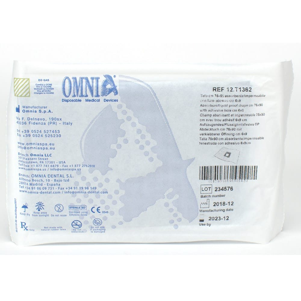 Omnia OP Abdecktuch 75x90cm 50St