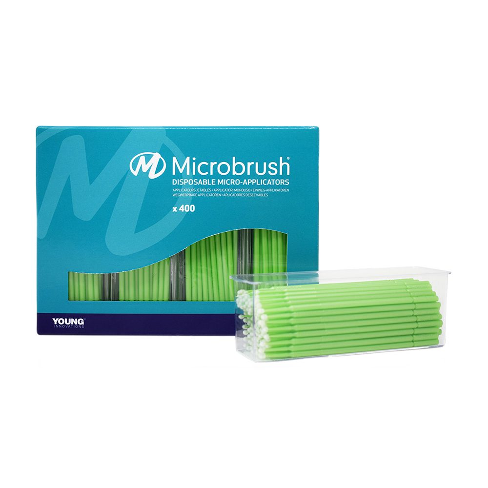 Microbrush plus reg. grün 400St