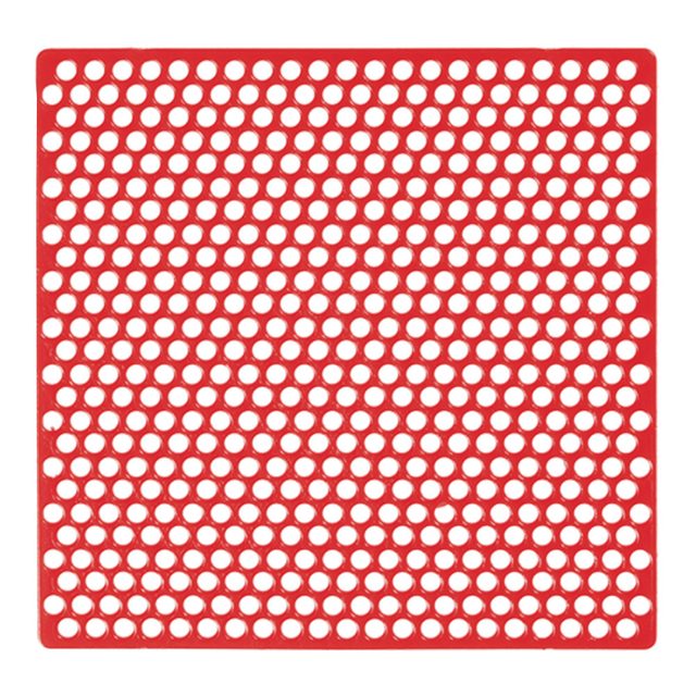 Rundlochgitter rot 71 x 70 mm, 20 Stück