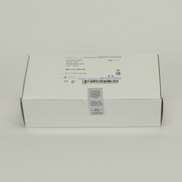 Protektionswachs weiss 50x 5St