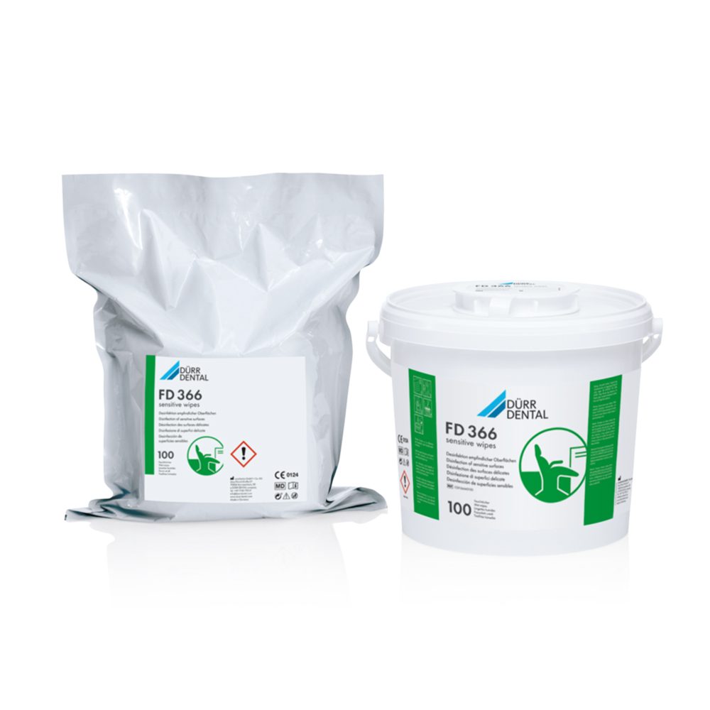 FD 366 sensitive Wipes 100 Stück Rolle Eimer