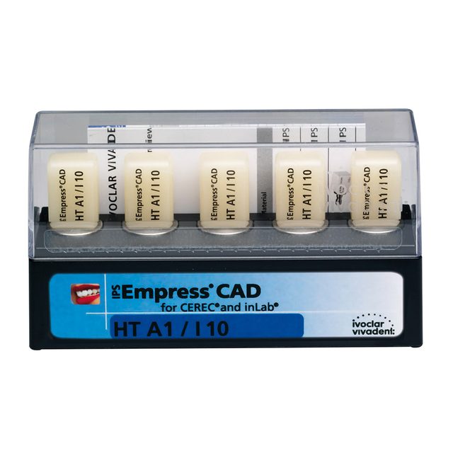 Empress CAD Cerec/Inlab HT A3 I10, 5 Stück