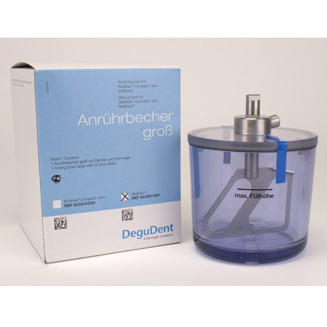 Anrührbecher gross f.Schlauchanschluss St