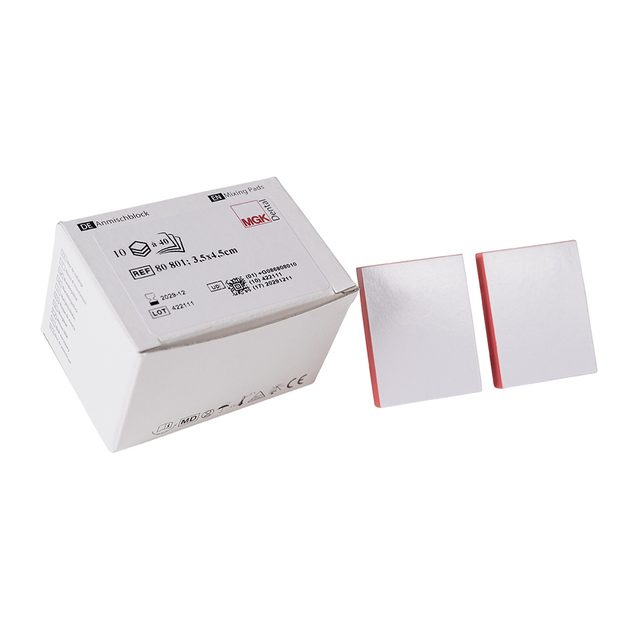 Anmischblock klein 3,5x4,5cm, 10 Stück