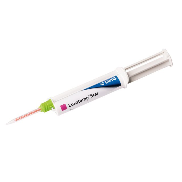 Luxatemp Star A2, 15 g Smartmix-Spritze + Tips