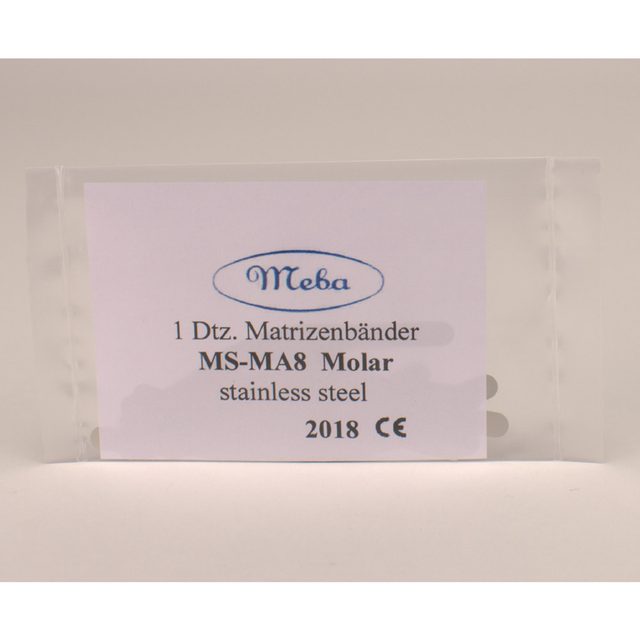 Matrizen Meba Nr. 8 ungelocht Dtz