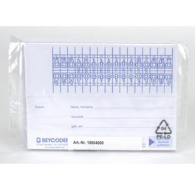 Adressfeld 630 für A5/SL Kartei + A4 Alpha 130 x 120 mm rosa, Packung