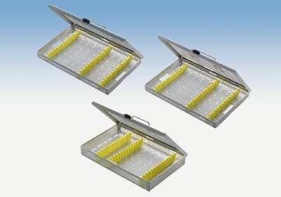 Sieb-Tray 273 x 176 x 30 mm flach mit Einsatz (3 Stege), Stück