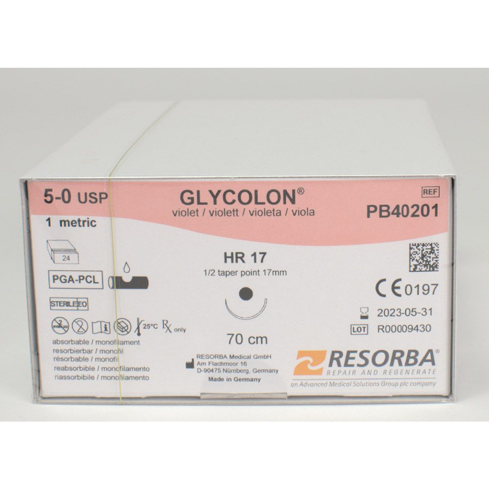 Glycolon violett 5/0 HR17 2Dtz