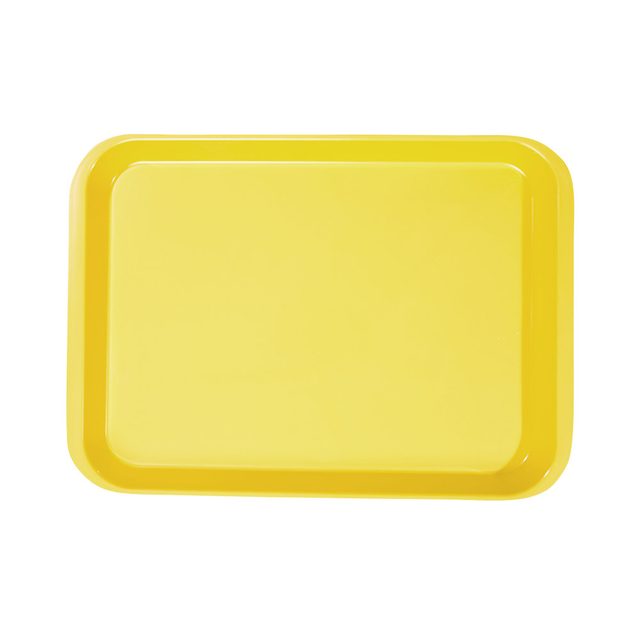 Behandlungstray o. Eint. neon gelb St