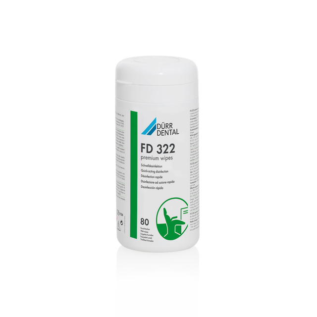 FD 322 premium wipes 80 Stück, Dose