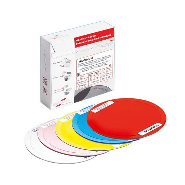 Biocryl C Tiefziehfolie 125 x 2,00 mm klar, 10 Stück