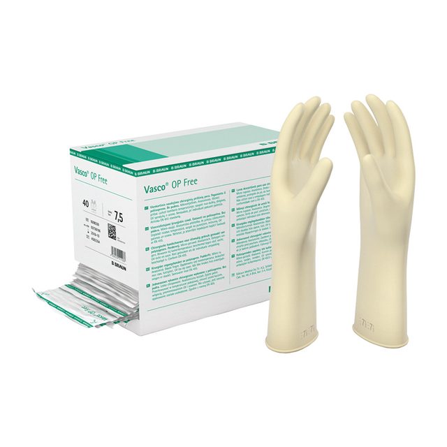 Vasco OP Free Handschuhe steril Gr.7, 40 Paar