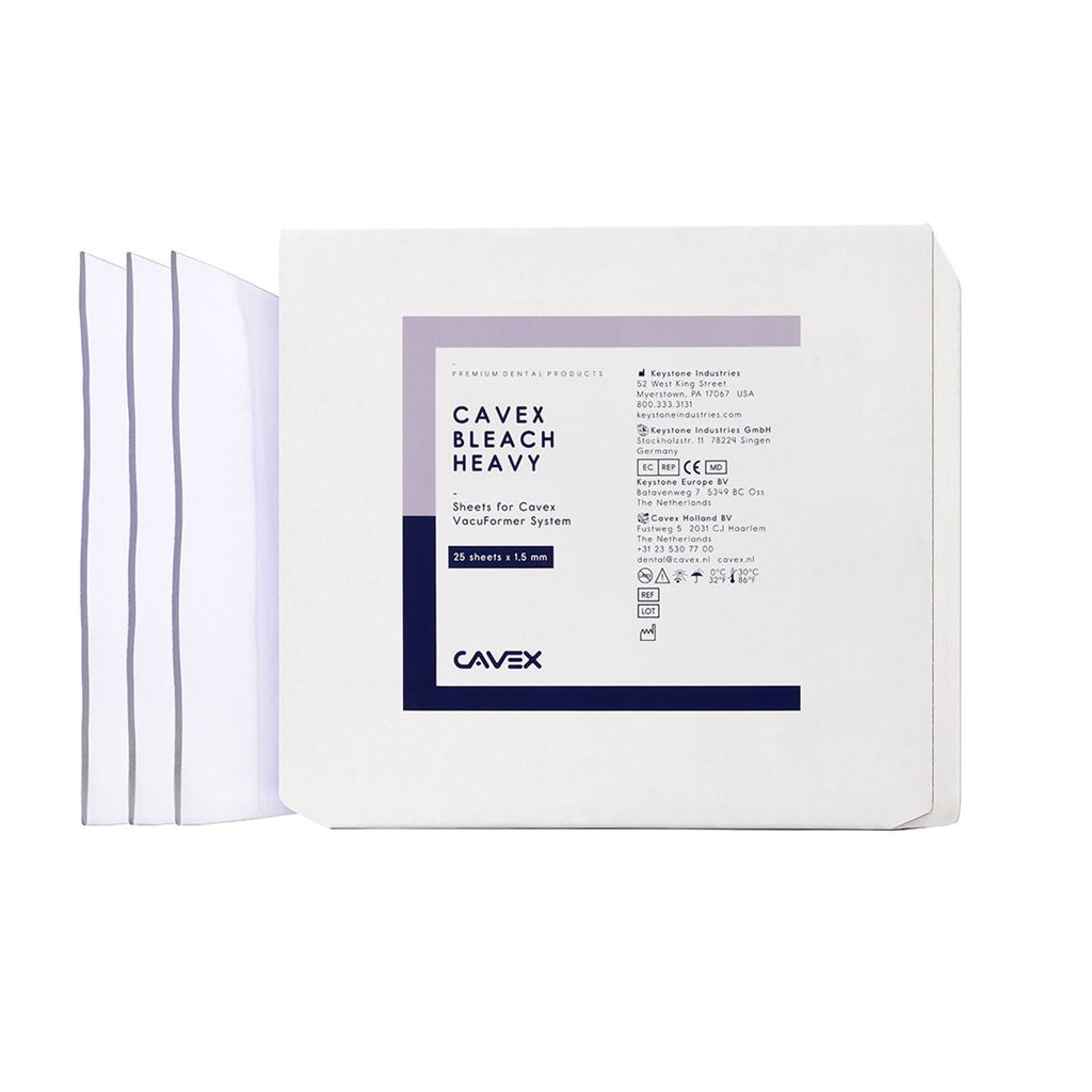 Cavex VF bleach heavy 1,5x125x125mm 25St