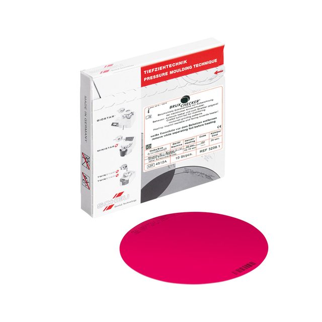 Brux Checker Folie 120 x 0,10 mm, 10 Stück