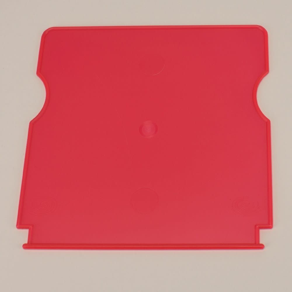 Klammer f. Arbeitssch. rot transl.St