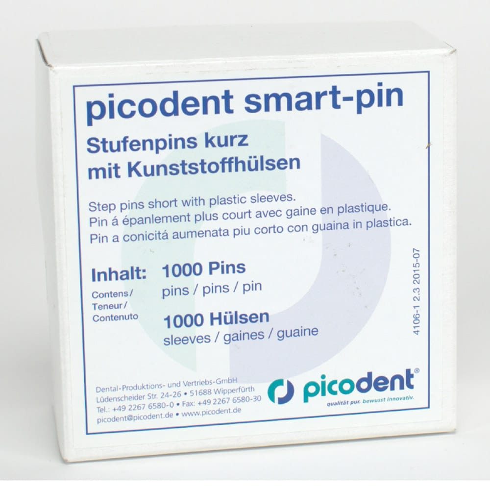 Smartpins + Hülsen 2x1000St