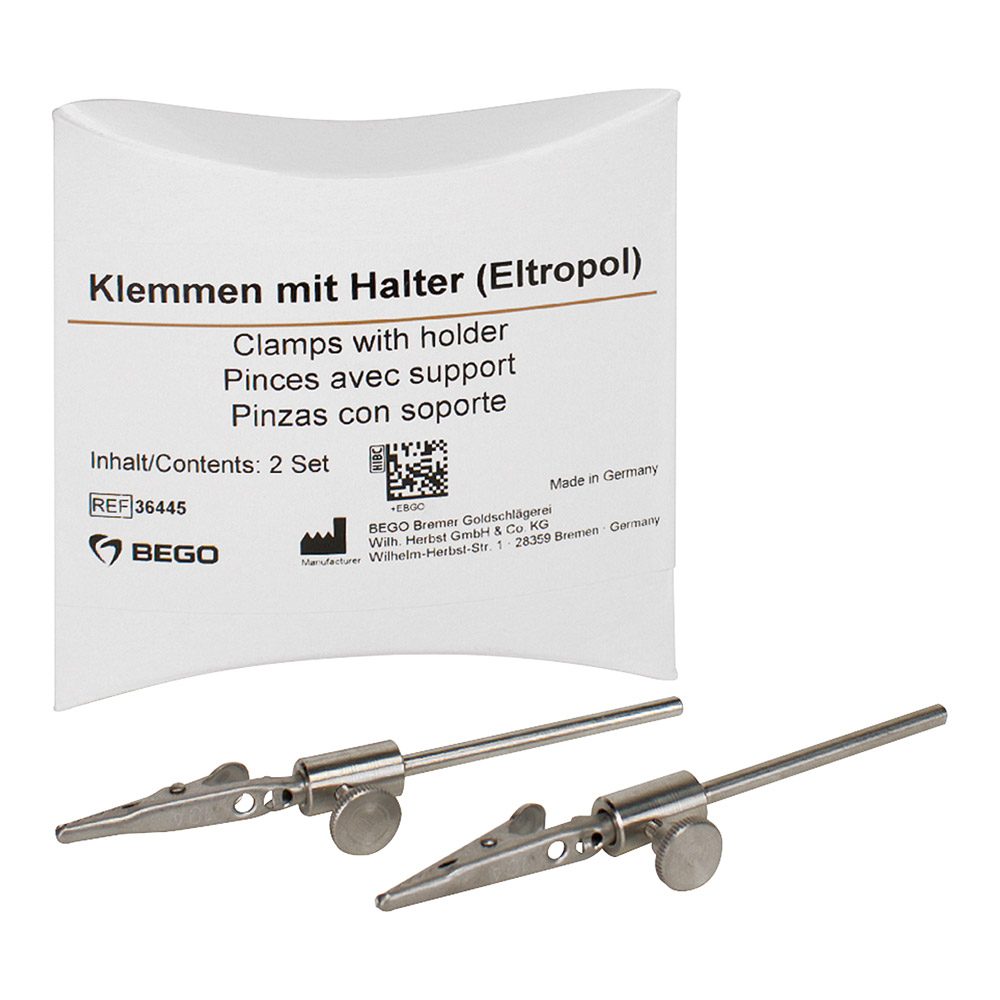 Ersatzklemmen mit Halter Eltropol, 2 Stück