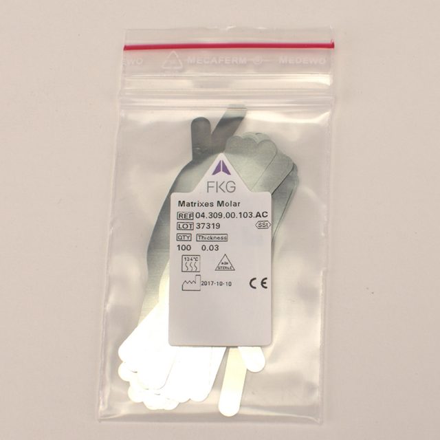 Matrizen FKG 309ET Stahl 0,03 100St