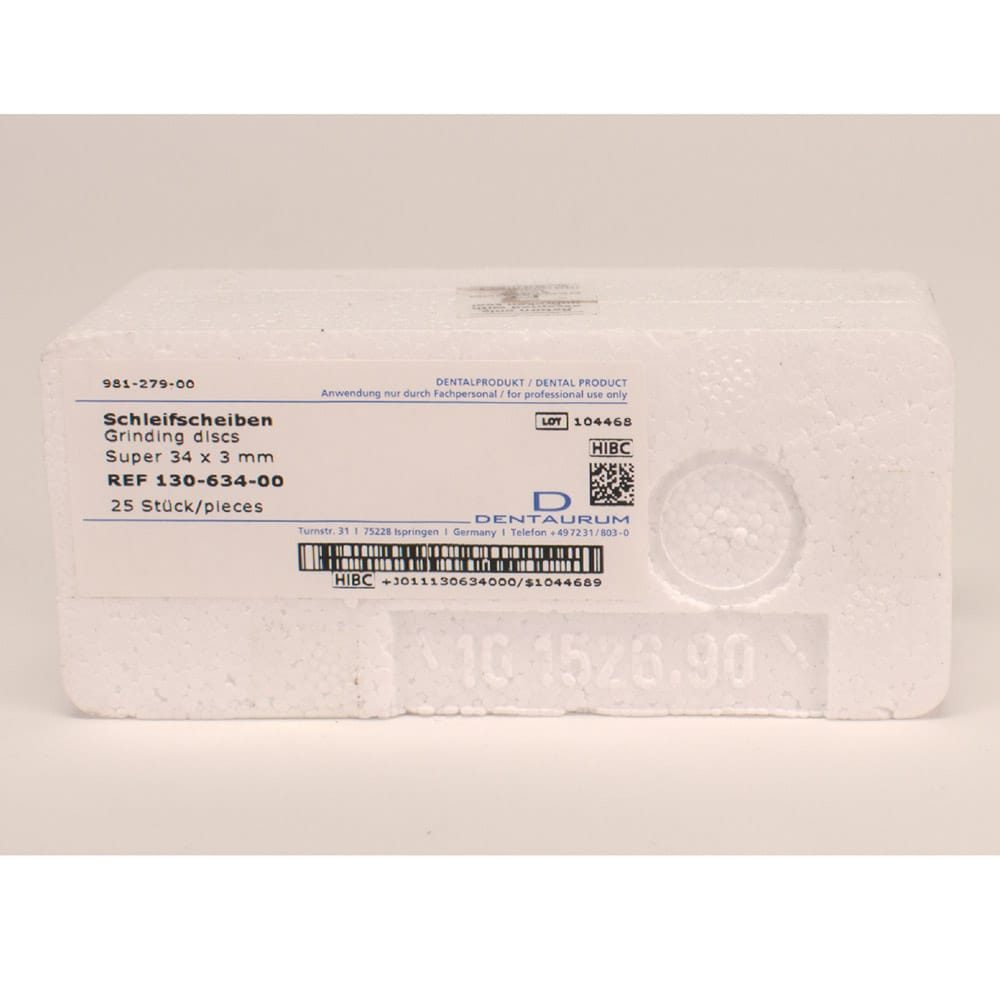 Aloxin-Schleifer blau Flamme 12St