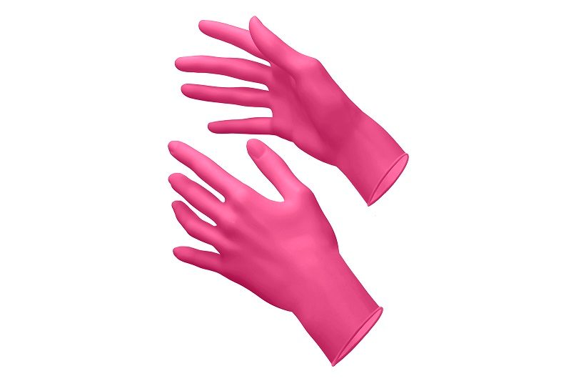 STYLE Nitrilhandschuh M fuchsia  100St