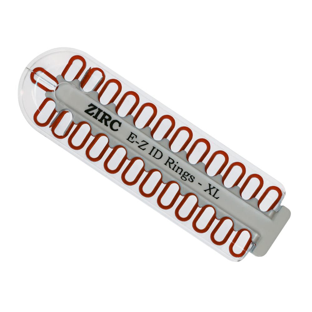 EZ-ID Markierungsringe Xgross rot 25St