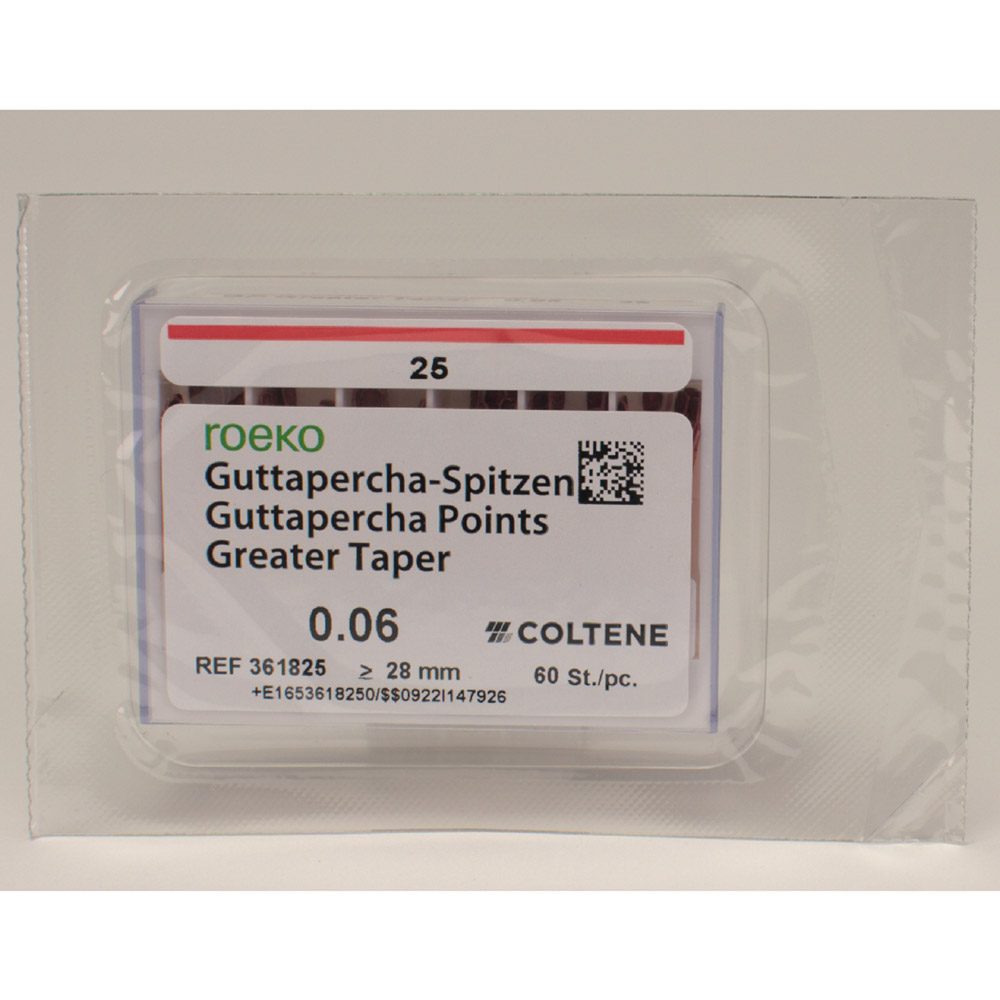 Guttaperchasp. Greater Taper 6/25 Pa