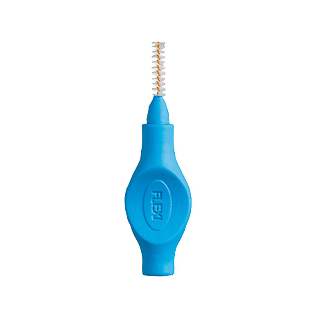 Interd.Bürste Flexi blau 1,0   25St