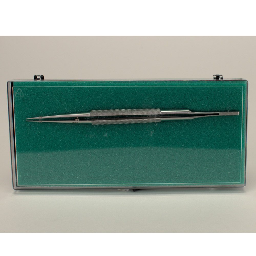 Pinzette Mikro chir. gerade 18cm  St